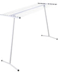 10 Rail Freestanding Clothesline & Clothes Airer White - LAUNDRY - Airers - Soko and Co