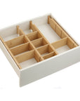 12 Piece Adjustable Bamboo Drawer Divider - KITCHEN - Cutlery Trays - Soko and Co