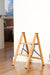 2 Step Aluminium Wood Grain Step Ladder - LAUNDRY - Ladders - Soko and Co