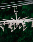 20 Peg Mini Round Clothes Airer White - LAUNDRY - Airers - Soko and Co