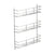 3 Tier Wall Mounted Spice Rack Chrome - KITCHEN - Spice Racks - Soko and Co