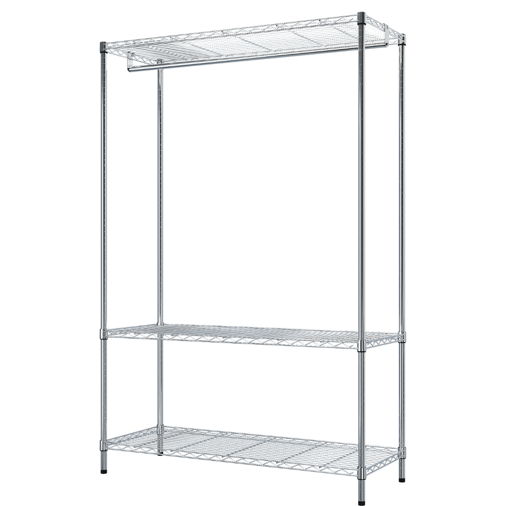 Adjustable Heavy Duty Wardrobe Shelving Unit 120cm - WARDROBE - Garment Racks - Soko and Co