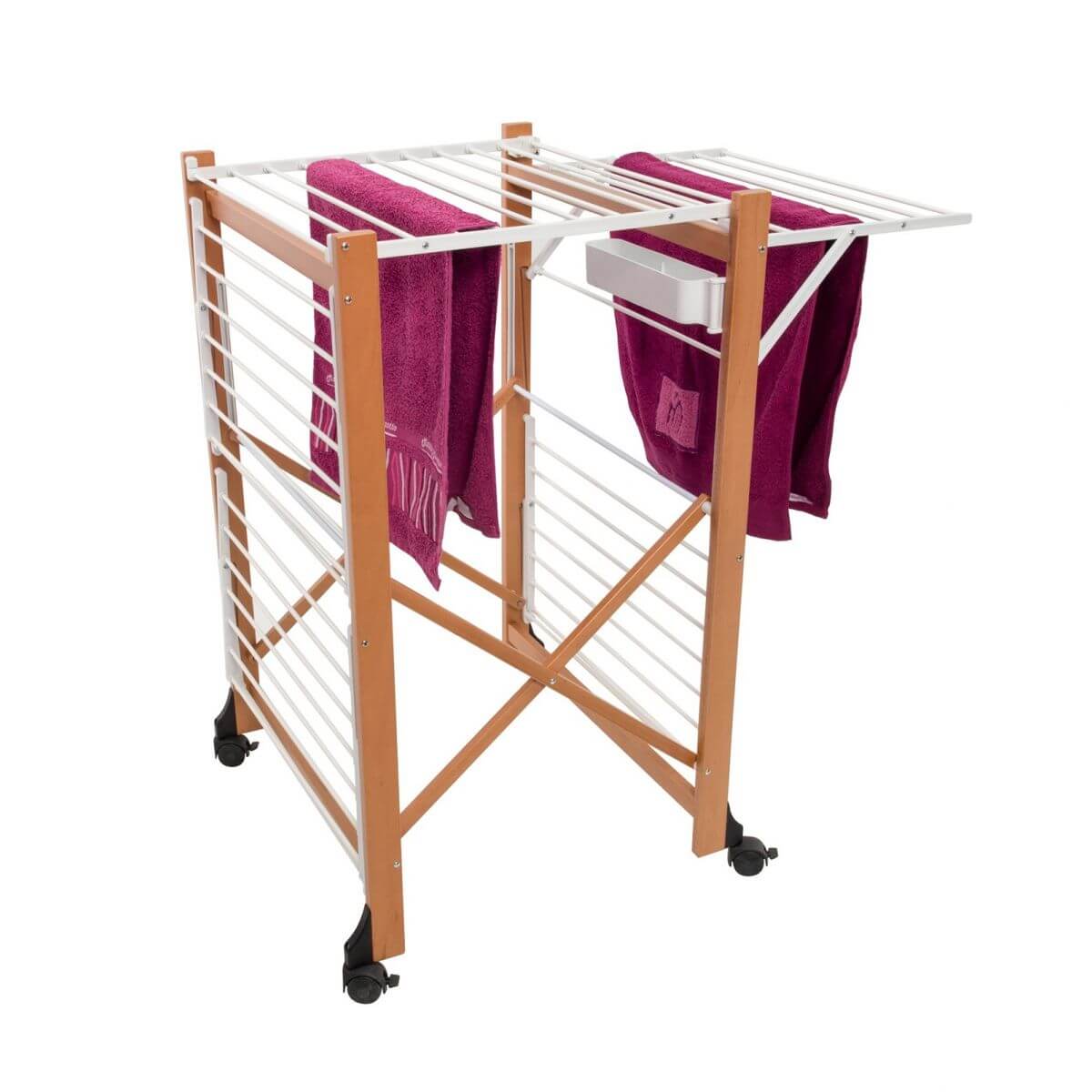 Aliante Clothes Airer Cherry Wood - LAUNDRY - Airers - Soko and Co