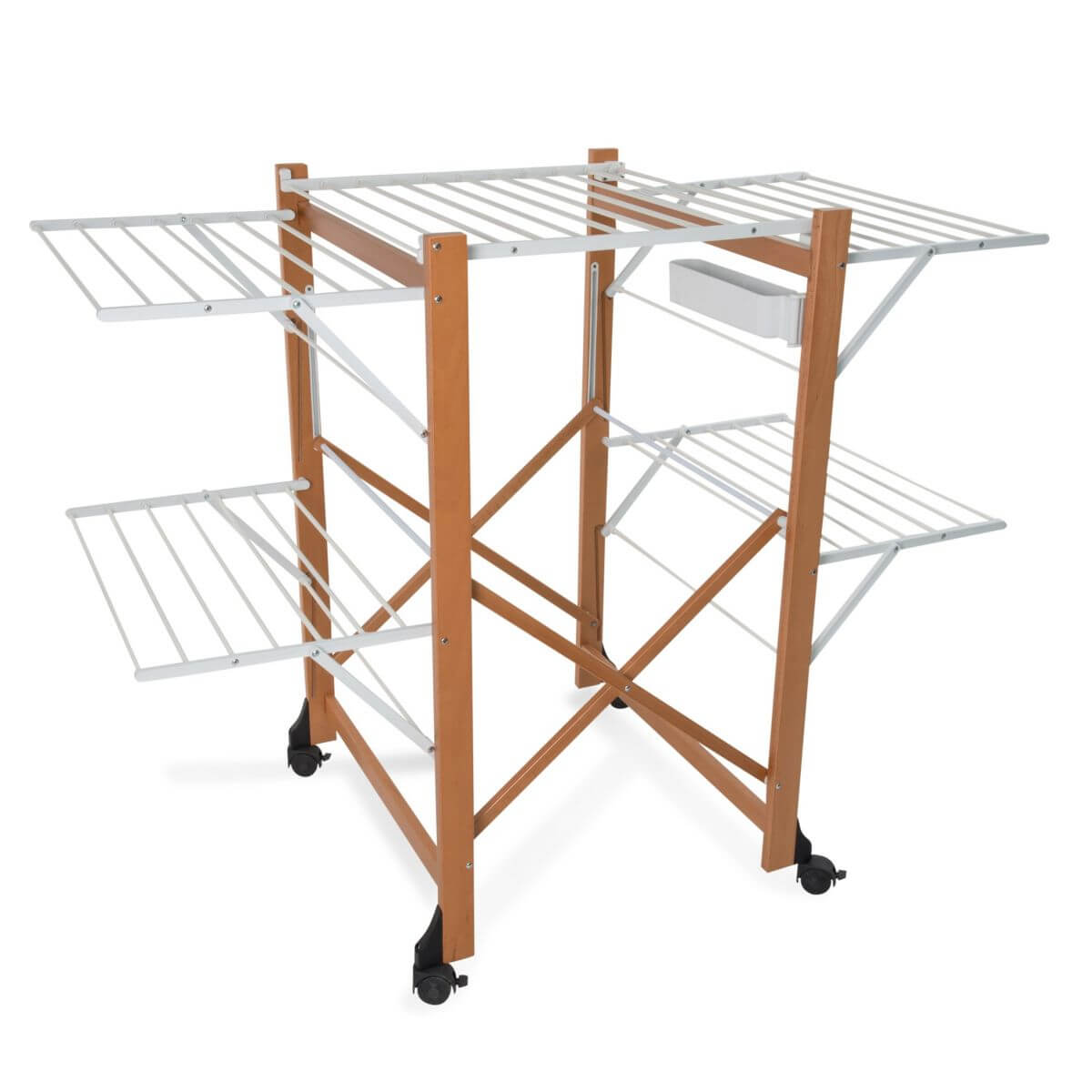 Aliante Clothes Airer Cherry Wood - LAUNDRY - Airers - Soko and Co