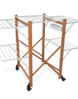 Aliante Clothes Airer Cherry Wood - LAUNDRY - Airers - Soko and Co