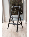 Alu Design 2 Step Compact Step Ladder Black - LAUNDRY - Ladders - Soko and Co