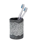 Anfo Ceramic Toothbrush Tumbler Grey - BATHROOM - Toothbrush Holders - Soko and Co