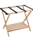 Bamboo Luggage Rack - WARDROBE - Storage - Soko and Co