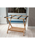 Bamboo Luggage Rack - WARDROBE - Storage - Soko and Co