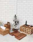 Bamboo Tissue Box - HOME STORAGE - Tissue Boxes - Soko and Co