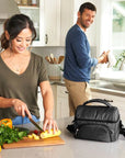 Bentgo Deluxe Insulated Lunch Bag Carbon Black - LIFESTYLE - Lunch - Soko and Co