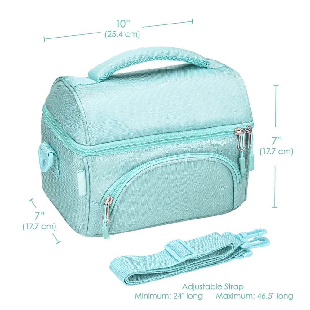 Bentgo Deluxe Insulated Lunch Bag Coastal Aqua - LIFESTYLE - Lunch - Soko and Co