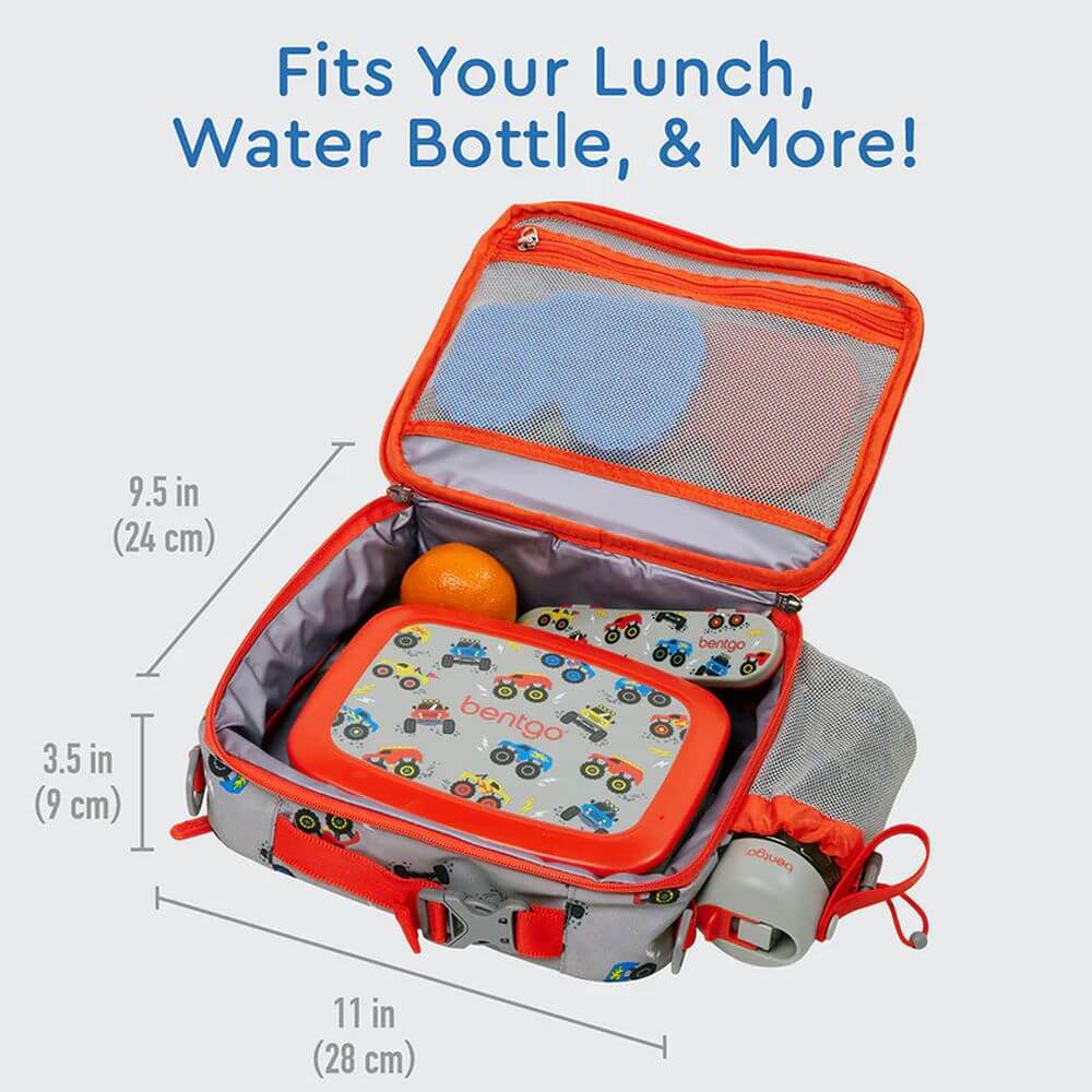 Bentgo Kids Insulated Lunch Bag Trucks - LIFESTYLE - Lunch - Soko and Co