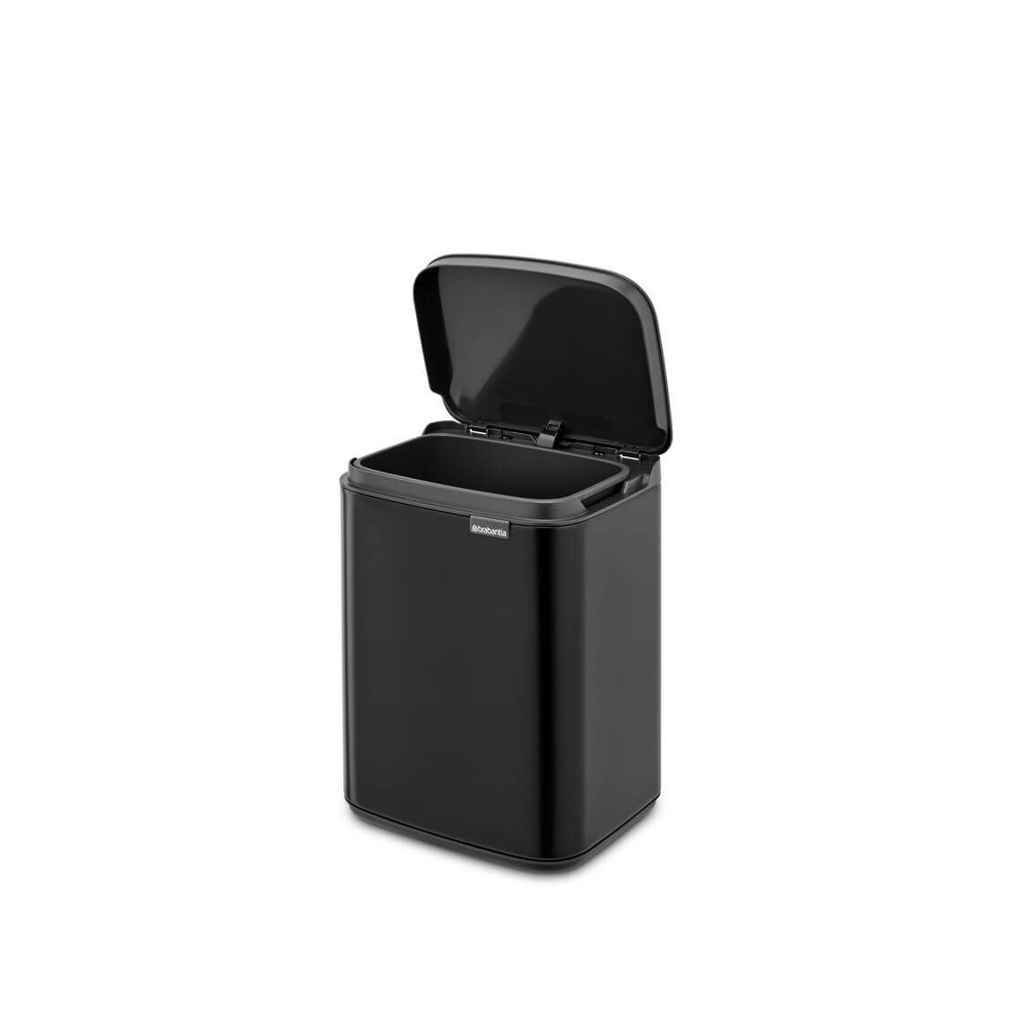 Brabantia 4L Bo Touch Top Rubbish Bin Matte Black - BATHROOM - Bins - Soko and Co