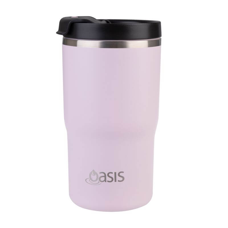 Ceramic Lined Insulated Travel Mug 480mL Pink Lemonade - LIFESTYLE - Coffee Mugs - Soko and Co