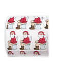 Christmas Toilet Paper Santa on Toilet - LIFESTYLE - Gifting and Gadgets - Soko and Co