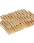 Clothes Peg Bag & 50 Piece Bamboo Pegs - LAUNDRY - Accessories - Soko and Co