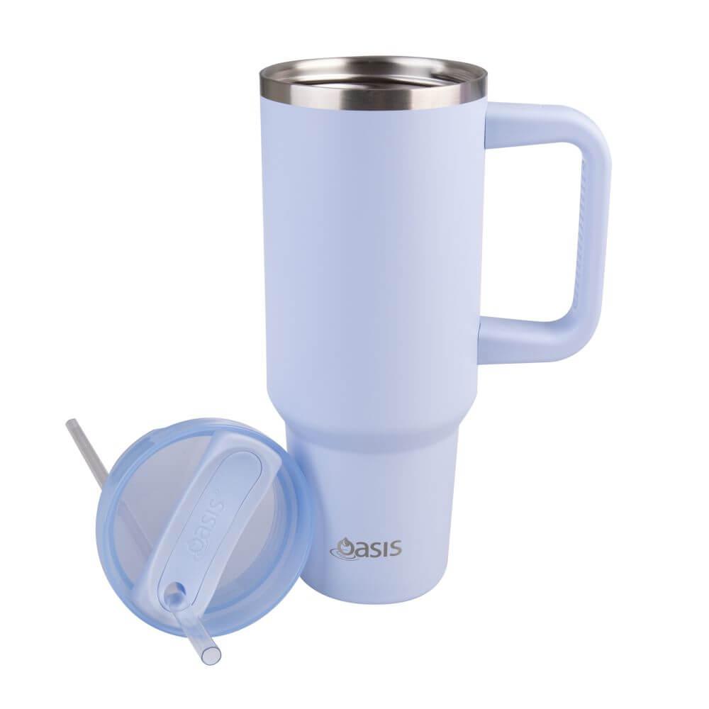 Commuter 1.2L Insulated Tumbler with Straw Periwinkle - LIFESTYLE - Water Bottles - Soko and Co