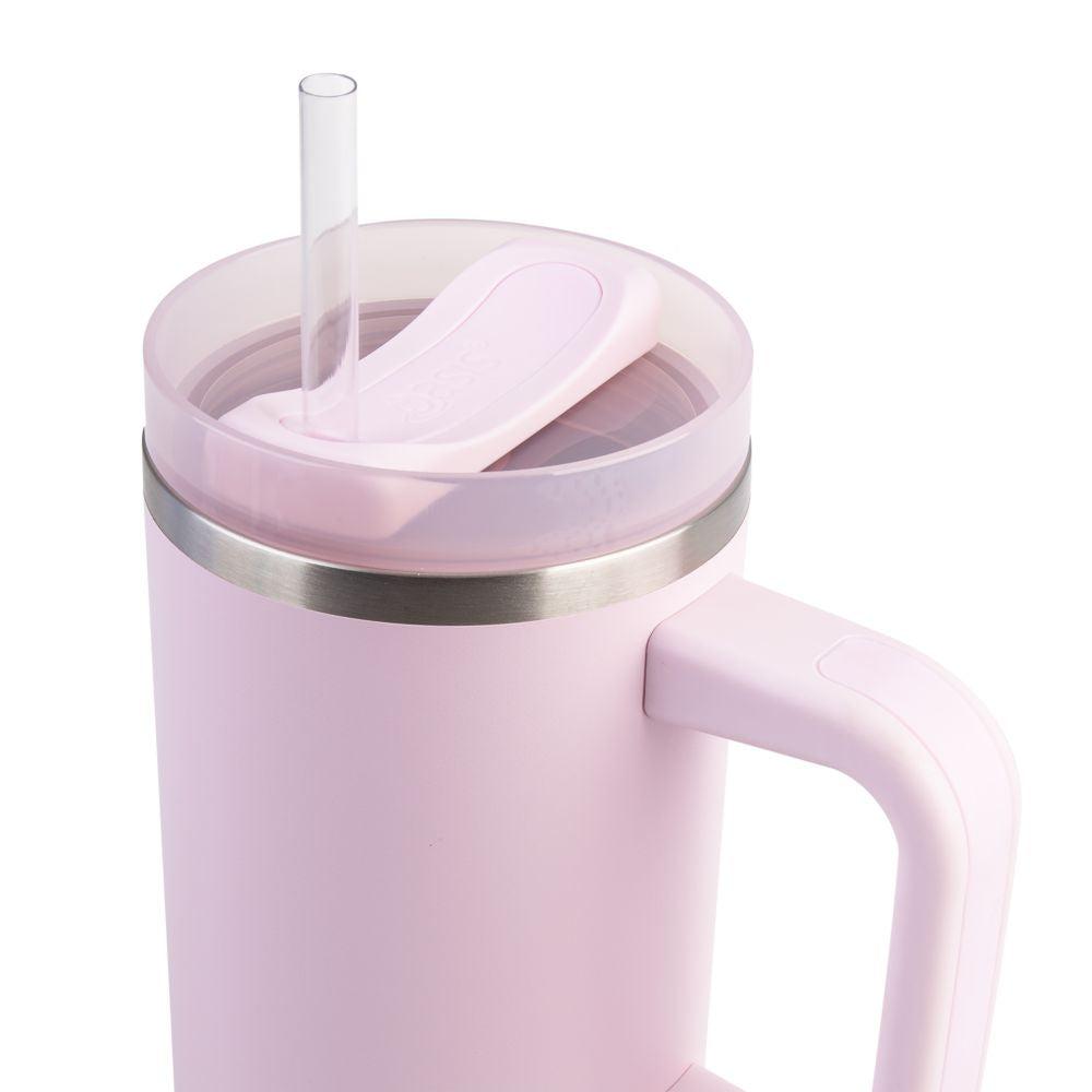 Commuter 1.2L Insulated Tumbler with Straw Pink Lemonade - LIFESTYLE - Water Bottles - Soko and Co