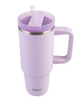 Commuter 1.2L Insulated Tumbler with Straw White Orchid - LIFESTYLE - Water Bottles - Soko and Co