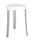 Corrente Aluminium Shower Stool White - BATHROOM - Safety - Soko and Co