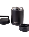 Double Wall Insulated Food Flask 480mL Matte Black - LIFESTYLE - Lunch - Soko and Co