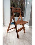 Eletta Ladder Chair Cherry Wood - LAUNDRY - Ladders - Soko and Co