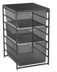 Elfa 45 Standard Mesh Basket 2-Runner Graphite - ELFA - Baskets - Soko and Co