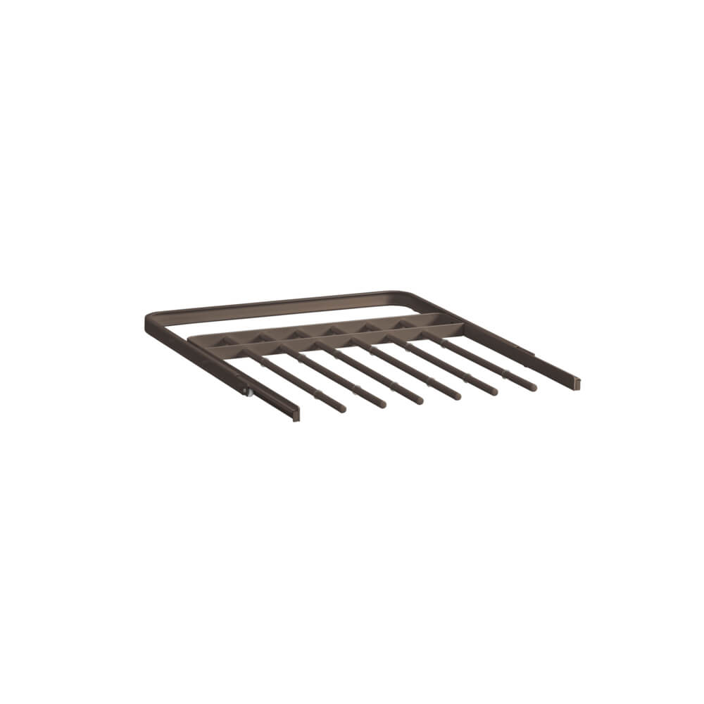 Elfa Gliding Pant Rack W: 45 Graphite - ELFA - Gliding Drawers and Racks - Soko and Co