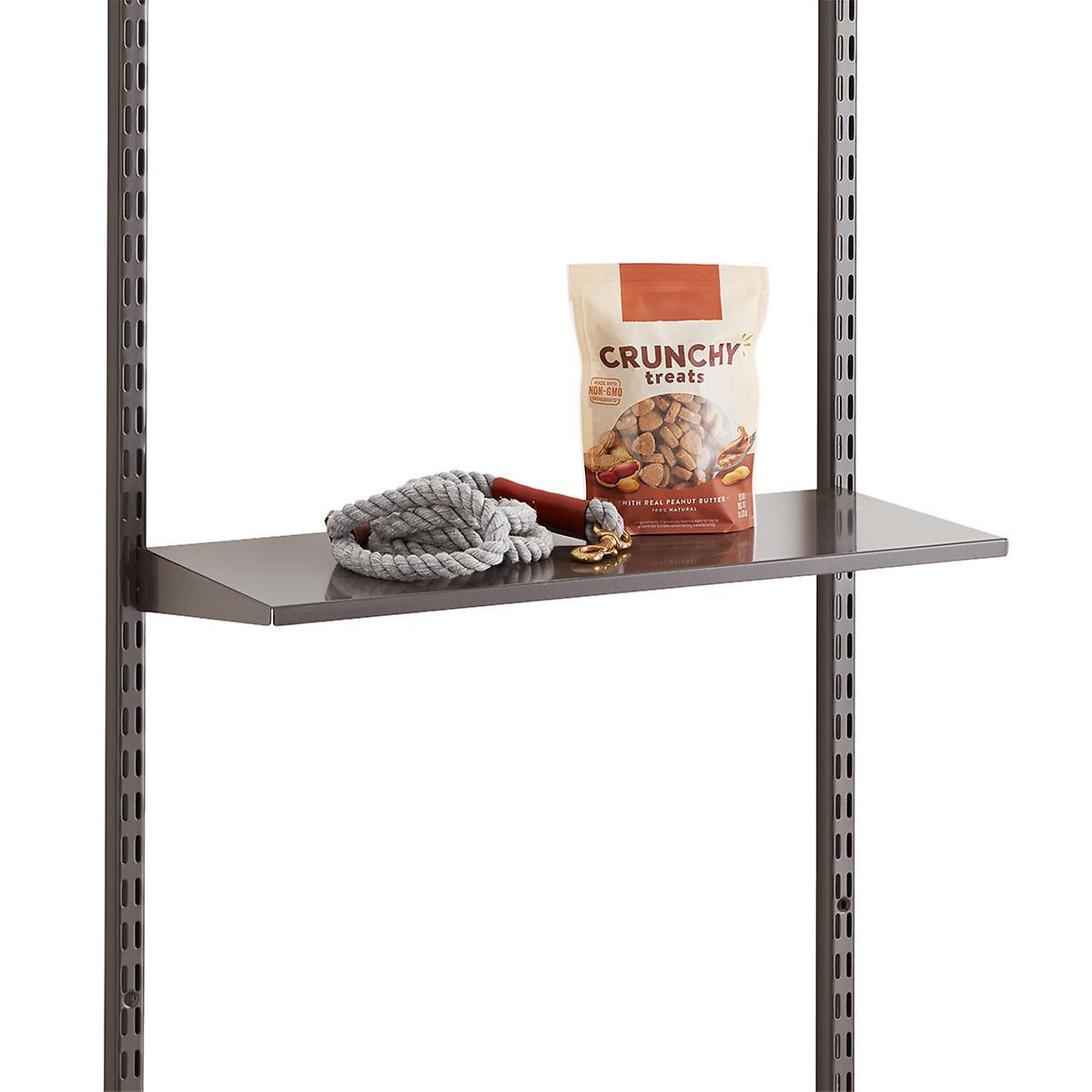 Elfa Reversible Shelf Tray W: 60 D: 10 Graphite - ELFA - Shelves - Soko and Co