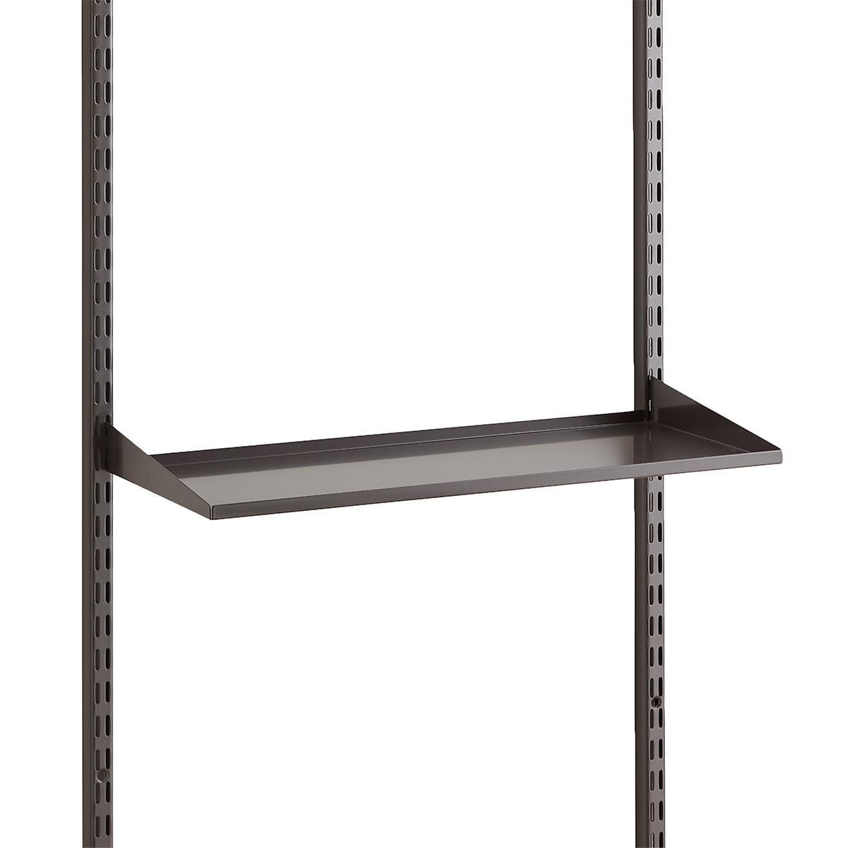 Elfa Reversible Shelf Tray W: 60 D: 25 Graphite - ELFA - Shelves - Soko and Co