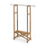 Elios Expandable Garment Rack Cherry Wood - WARDROBE - Garment Racks - Soko and Co