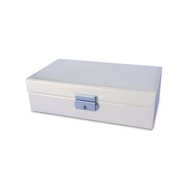 Expandable In-Drawer Velvet Jewellery Tray White - WARDROBE - Jewellery Storage - Soko and Co