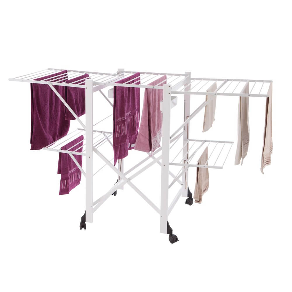 Gabbiano Clothes Airer White - LAUNDRY - Airers - Soko and Co