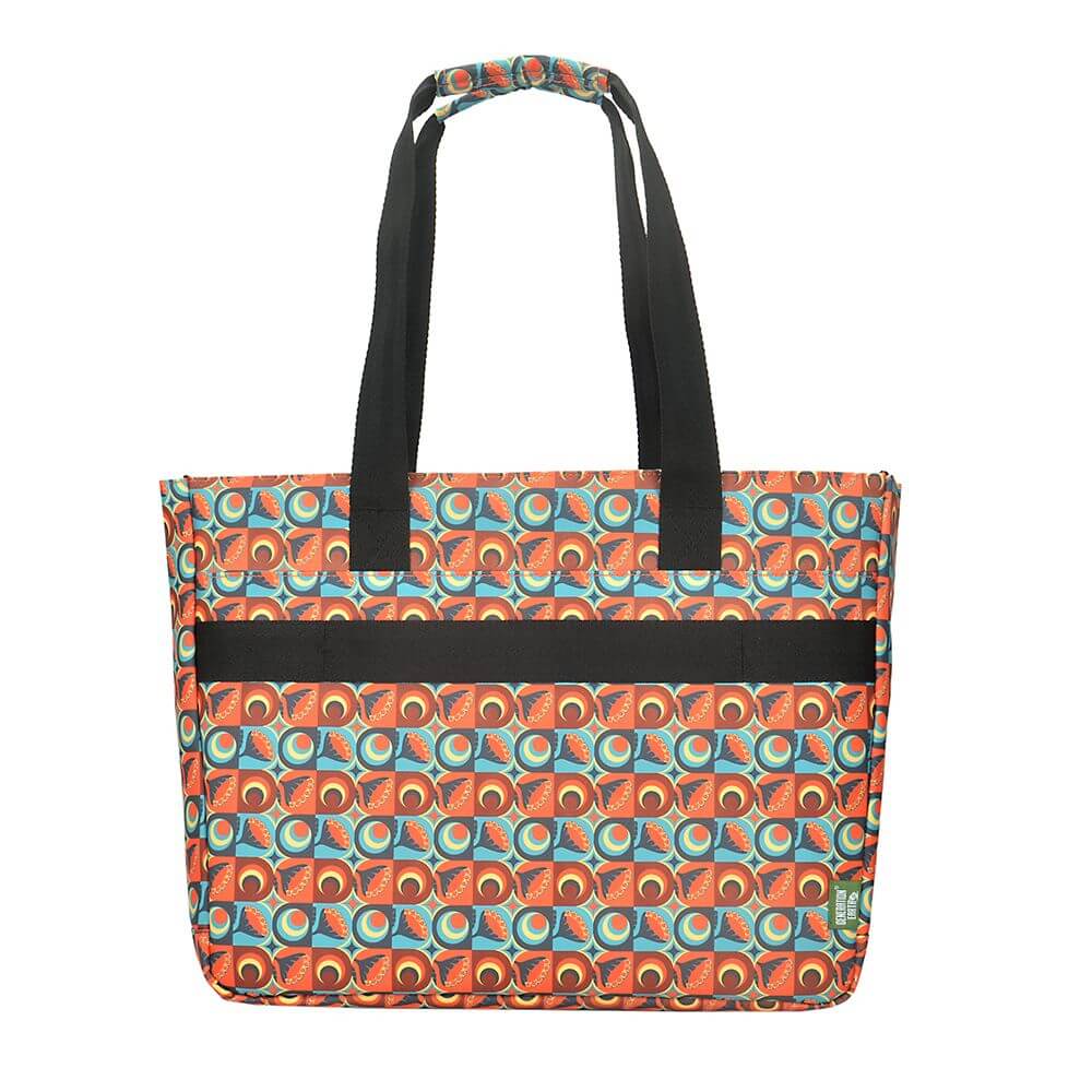 Generation Earth Recycled Everyday Tote Bag Orange - LIFESTYLE - Travel and Outdoors - Soko and Co