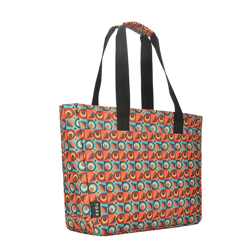 Generation Earth Recycled Everyday Tote Bag Orange - LIFESTYLE - Travel and Outdoors - Soko and Co