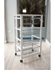 Gingerone Kitchen Trolley White - HOME STORAGE - Storage Trolleys - Soko and Co