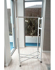 Giulius Garment Rack White - WARDROBE - Garment Racks - Soko and Co