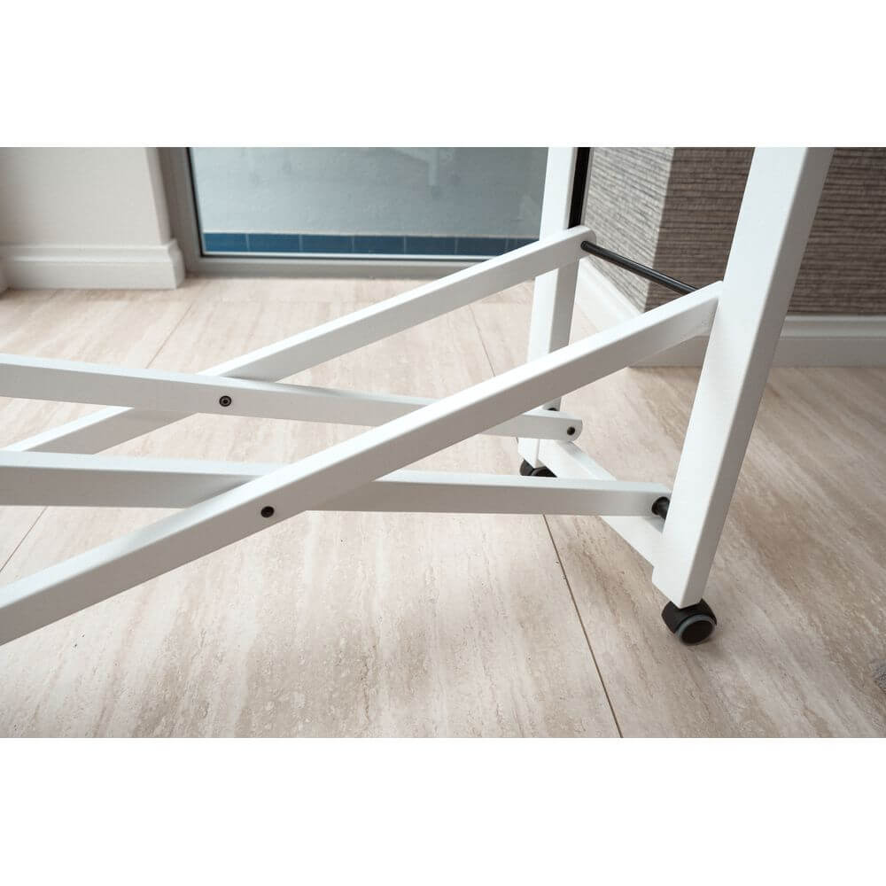 Giulius Garment Rack White - WARDROBE - Garment Racks - Soko and Co