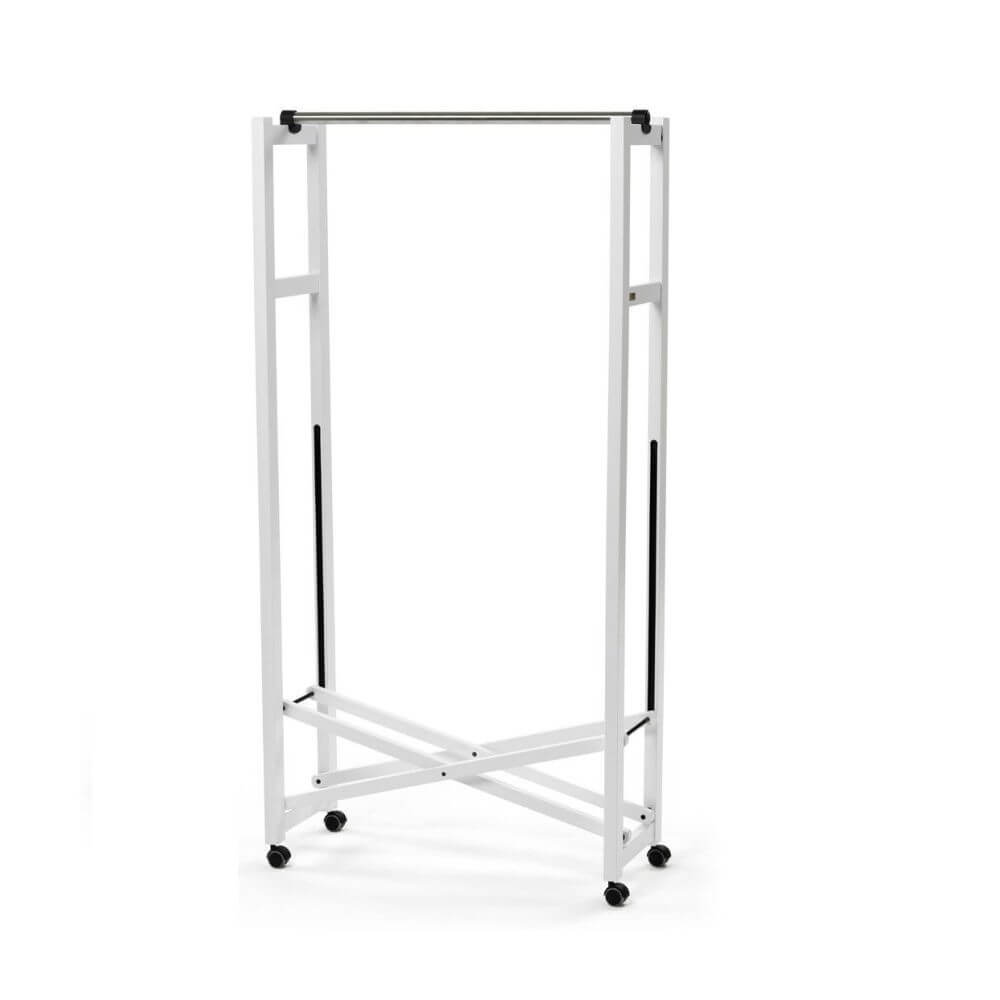 Giulius Garment Rack White - WARDROBE - Garment Racks - Soko and Co