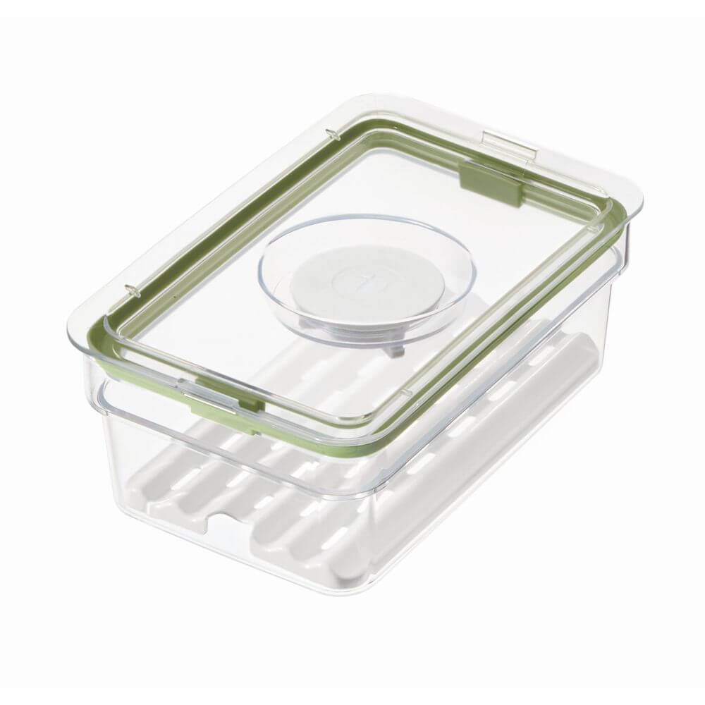 iDesign Fridge Container with Insert Tray Medium Short - KITCHEN - Fridge and Produce - Soko and Co