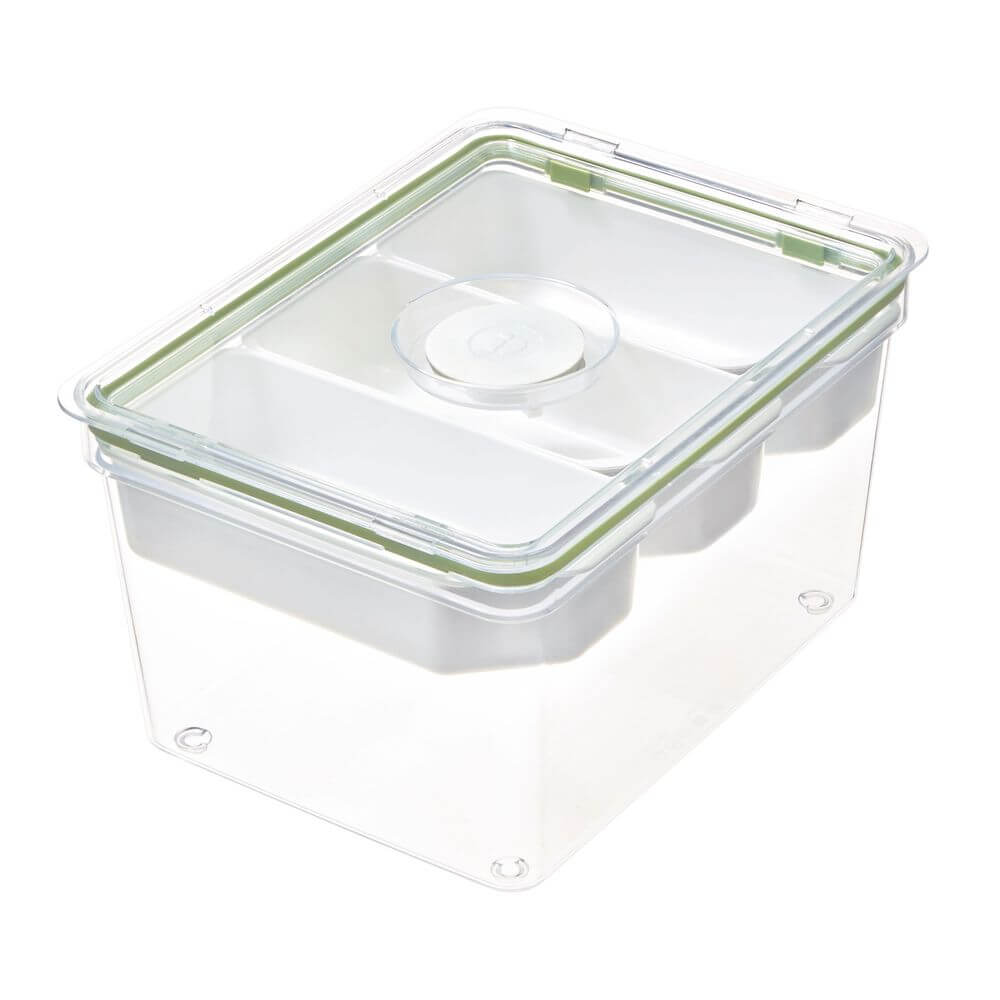 iDesign Fridge Container with Insert Trays Large Tall - KITCHEN - Fridge and Produce - Soko and Co