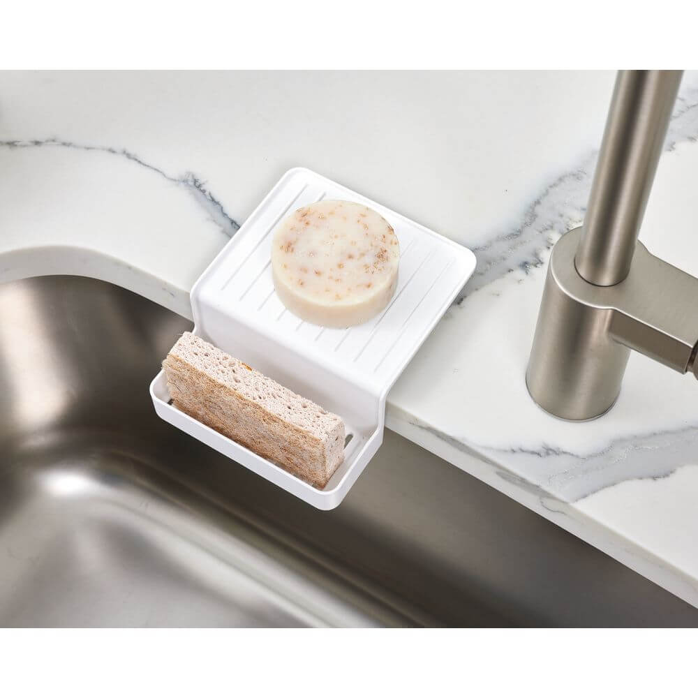 iDesign In-Sink Suction Sink Caddy White - KITCHEN - Sink - Soko and Co