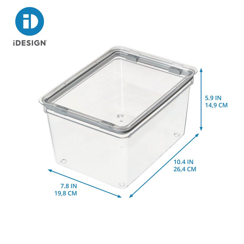 iDesign Pantry Container with Clear Lid Large Tall - KITCHEN - Food Containers - Soko and Co