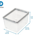 iDesign Pantry Container with Clear Lid Large Tall - KITCHEN - Food Containers - Soko and Co