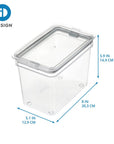 iDesign Pantry Container with Clear Lid Medium Tall - KITCHEN - Food Containers - Soko and Co