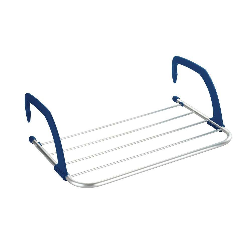 Inox 5 Rail Aluminium Over Door Clothes Airer - LAUNDRY - Airers - Soko and Co