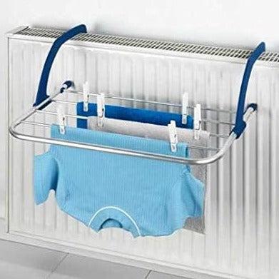 Inox 5 Rail Aluminium Over Door Clothes Airer - LAUNDRY - Airers - Soko and Co