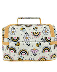 Insulated 2 Compartment Kids Lunch Bag Busy Bees - LIFESTYLE - Lunch - Soko and Co