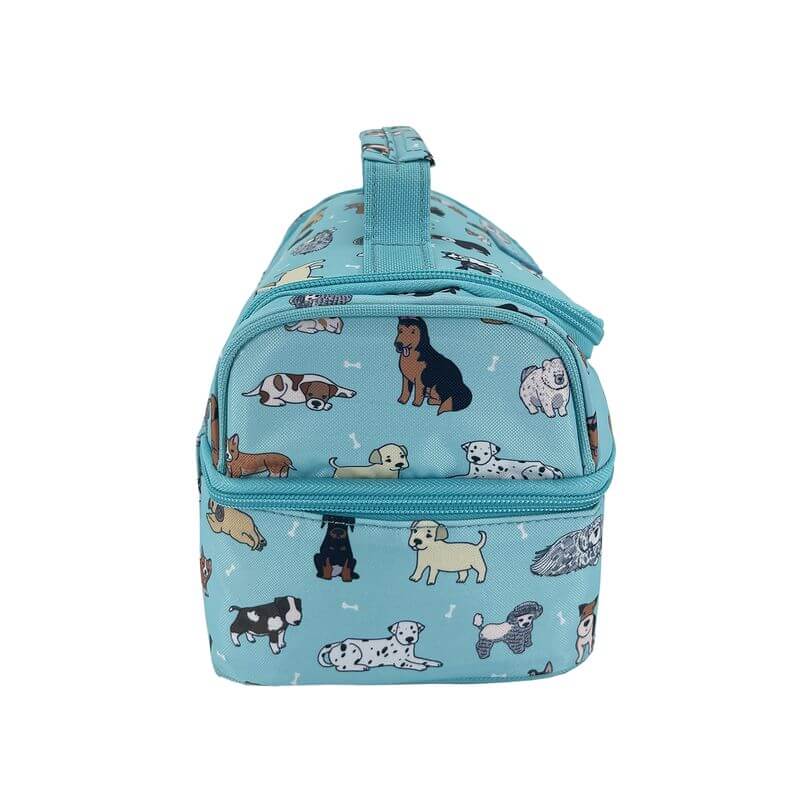 Insulated 2 Compartment Kids Lunch Bag Puppies - LIFESTYLE - Lunch - Soko and Co